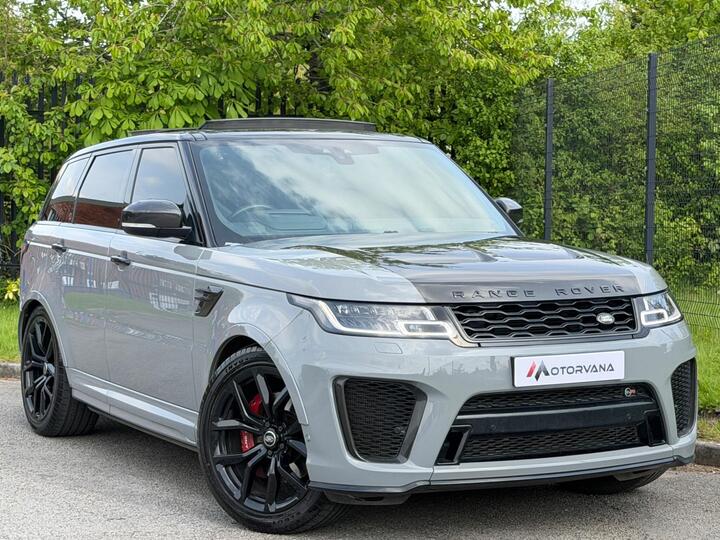 Land Rover Range Rover Sport 5.0 P575 V8 SVR Auto 4WD Euro 6 (s/s) 5dr Land Rover Range Rover Sport 5.0 P575 V8 SVR Auto 4WD Euro 6 (s/s) 5dr