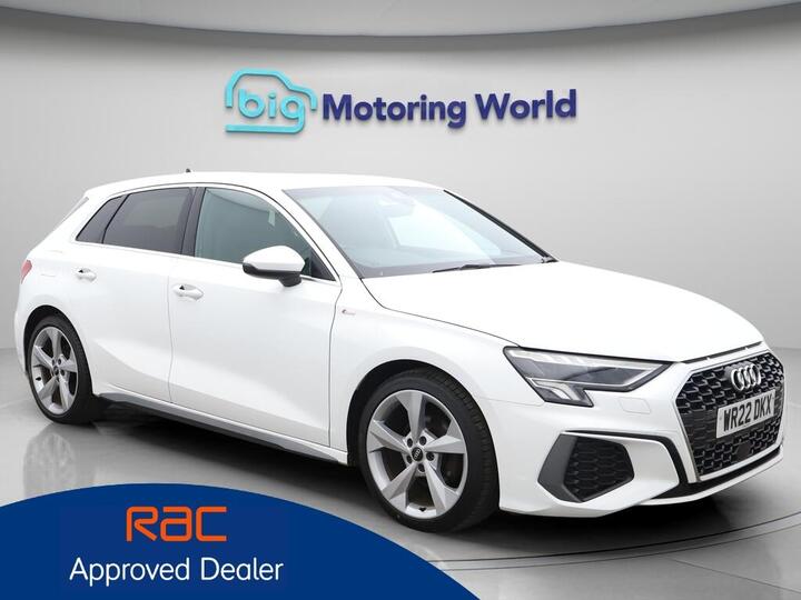 Audi A3 1.0 TFSI 30 S Line Sportback S Tronic Euro 6 (s/s) 5dr