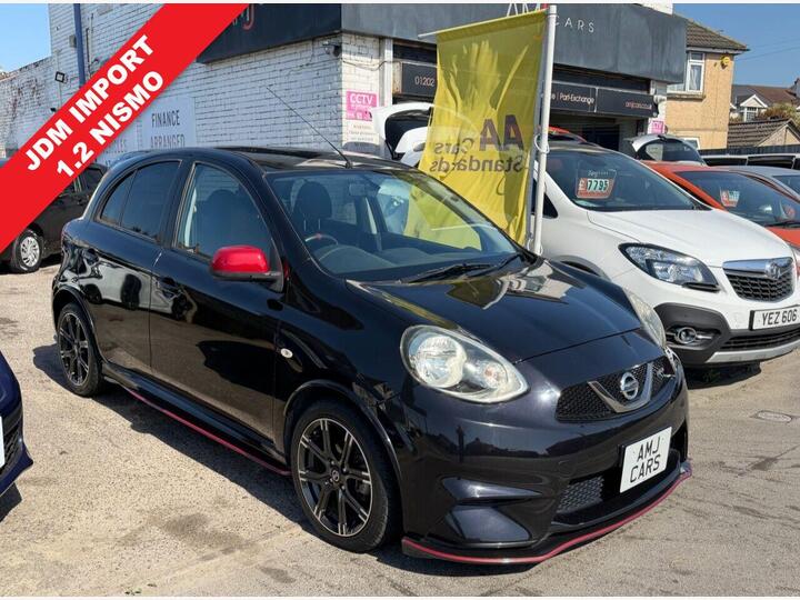 Nissan MICRA MARCH NISMO 1.2 Petrol Black 5dr NISMO EDITION/ NEW MOT/ SERVICE