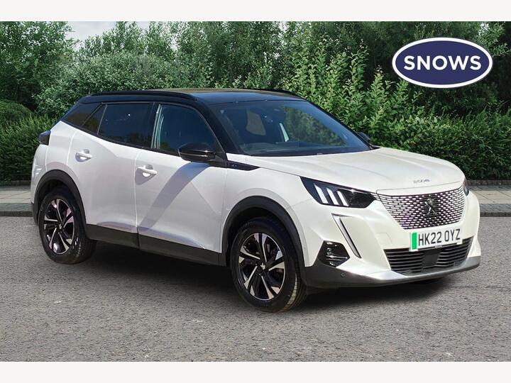 Peugeot E-2008 50kWh GT Auto 5dr (7kW Charger)