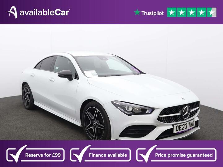 Mercedes-Benz CLA 1.3 CLA180 AMG Line (Executive) Coupe 7G-DCT Euro 6 (s/s) 4dr Mercedes-Benz CLA 1.3 CLA180 AMG Line (Executive) Coupe 7G-DCT Euro 6 (s/s) 4dr