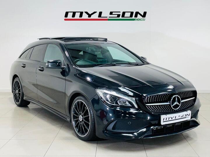 Mercedes-Benz CLA 1.6 CLA200 AMG Line Night Edition (Plus) Shooting Brake 7G-DCT Euro 6 (s/s) 5dr Mercedes-Benz CLA 1.6 CLA200 AMG Line Night Edition (Plus) Shooting Brake 7G-DCT Euro 6 (s/s) 5dr