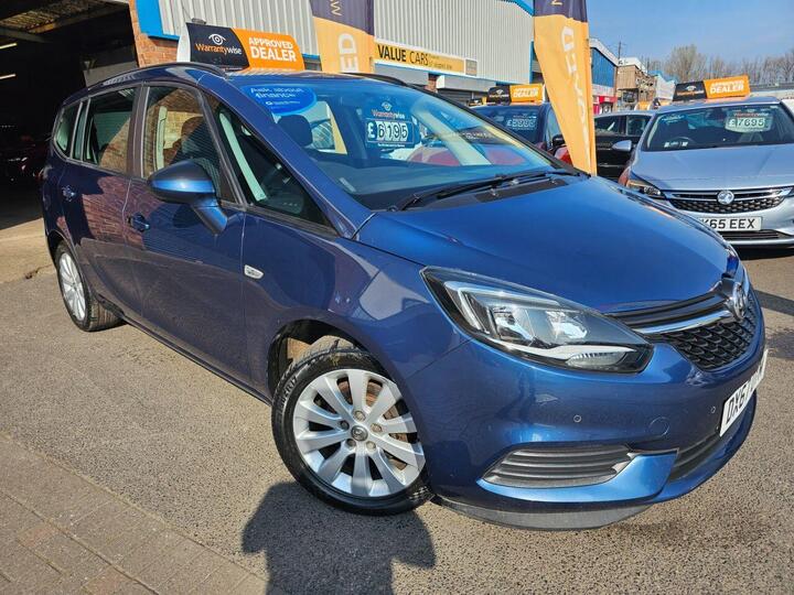 Vauxhall ZAFIRA TOURER 1.4i Turbo Design Euro 6 5dr
