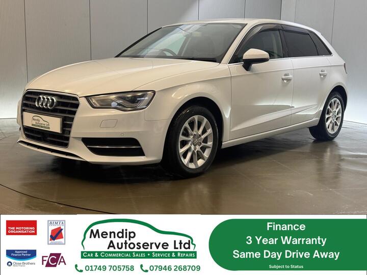 Audi A3 1.4 TFSI SE Sportback 5dr Petrol S Tronic Euro 5 (s/s) (122 Ps)
