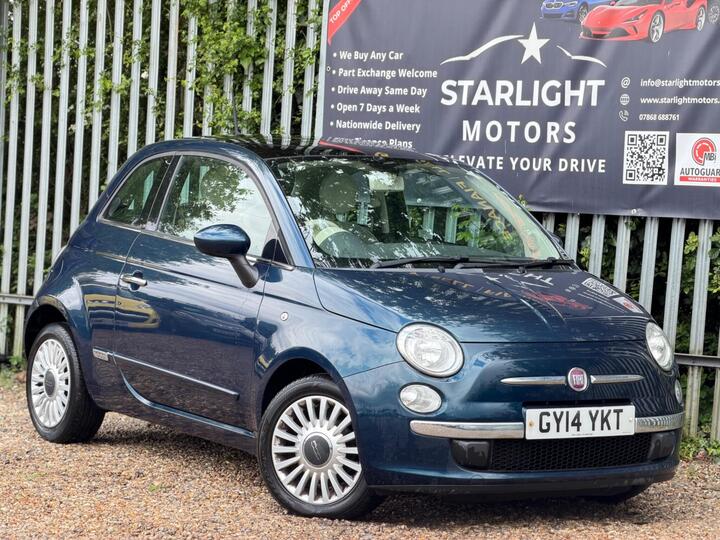 Fiat 500 1.2 Lounge Euro 6 (s/s) 3dr