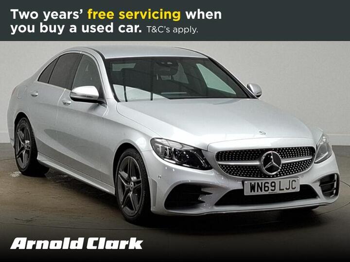 Mercedes-Benz C Class 1.5 C200 MHEV EQ Boost AMG Line (Premium) G-Tronic+ Euro 6 (s/s) 4dr