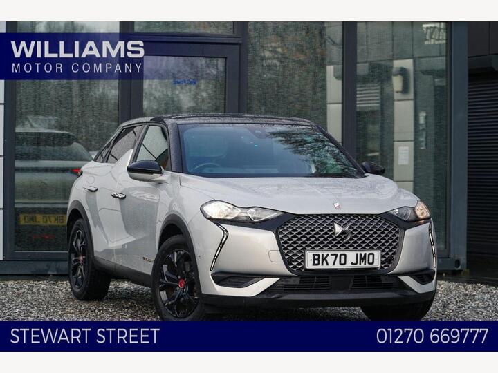 DS AUTOMOBILES DS 3 CROSSBACK E-TENSE 50kWh Performance Line Crossback Auto 5dr
