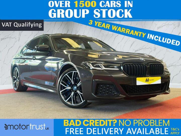 BMW 5 SERIES 2.0 530e 12kWh M Sport Steptronic Euro 6 (s/s) 4dr