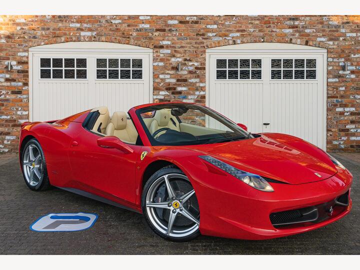 Ferrari 458 4.5 Spider F1 DCT Euro 5 2dr