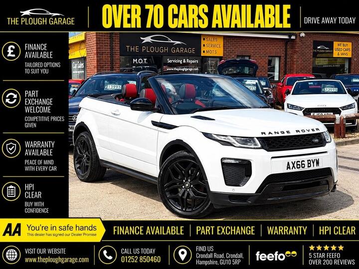 Land Rover Range Rover Evoque 2.0 TD4 HSE Dynamic Auto 4WD Euro 6 (s/s) 2dr