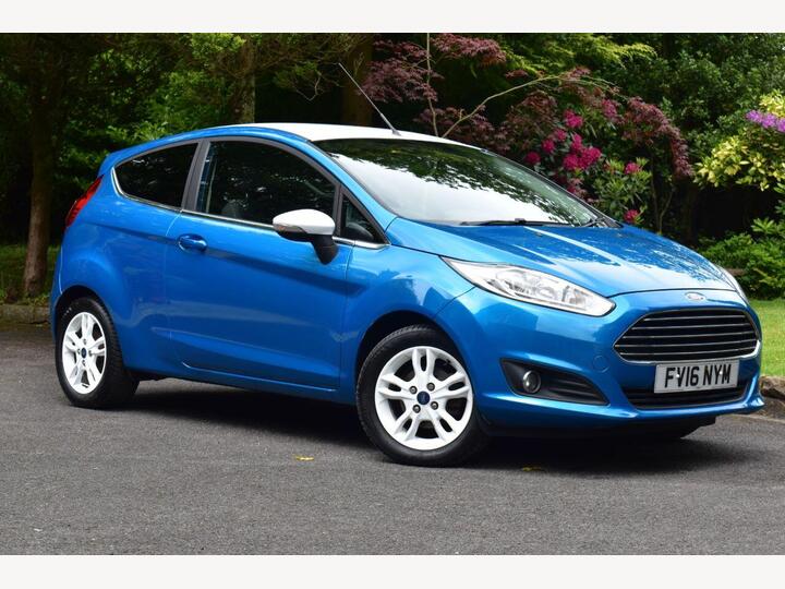 Ford FIESTA 1.0T EcoBoost Zetec Blue Edition Euro 6 (s/s) 3dr