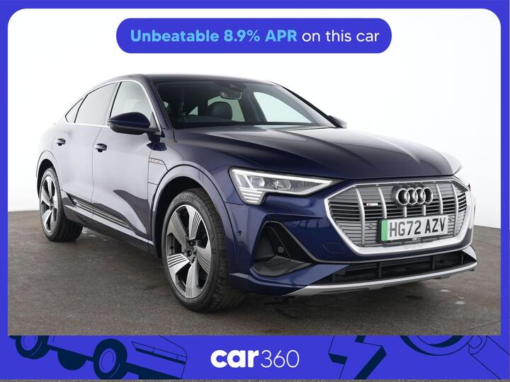 Audi E-tron 55 S Line Sportback Auto Quattro 5dr 95kWh (11kW Charger)