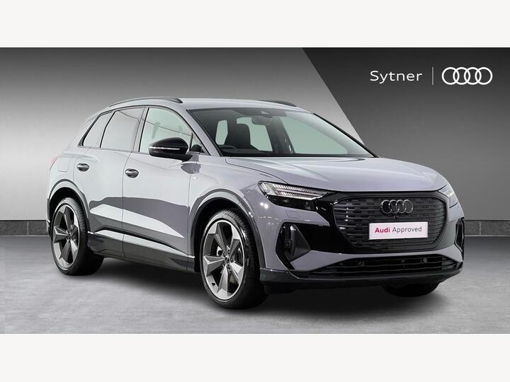 Audi Q4 E-tron 40 Black Edition Auto 5dr 63kWh Audi Q4 E-tron 40 Black Edition Auto 5dr 63kWh