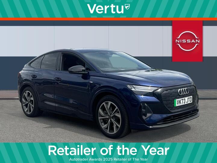 Audi Q4 E-tron 50 Edition 1 Sportback Auto Quattro 5dr 82kWh Audi Q4 E-tron 50 Edition 1 Sportback Auto Quattro 5dr 82kWh