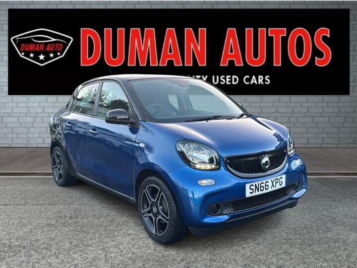 Smart FORFOUR 0.9T Prime (Premium) Twinamic Euro 6 (s/s) 5dr