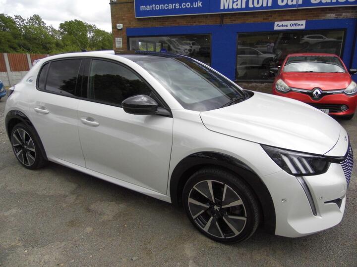 Peugeot E-208 50kWh GT Auto 5dr (7kW Charger) Peugeot E-208 50kWh GT Auto 5dr (7kW Charger)