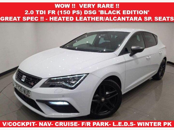 SEAT LEON 2.0 TDI FR Black Edition DSG Euro 6 (s/s) 5dr