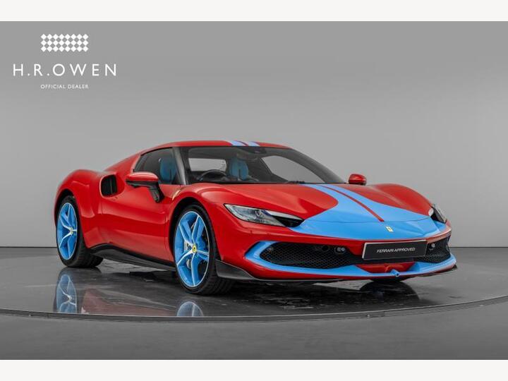 Ferrari 296 3.0T V6 7.45kWh F1 DCT Euro 6 (s/s) 2dr