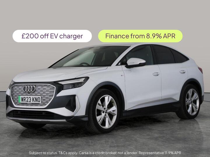 Audi Q4 E-tron 35 S Line Sportback Auto 5dr 55kWh