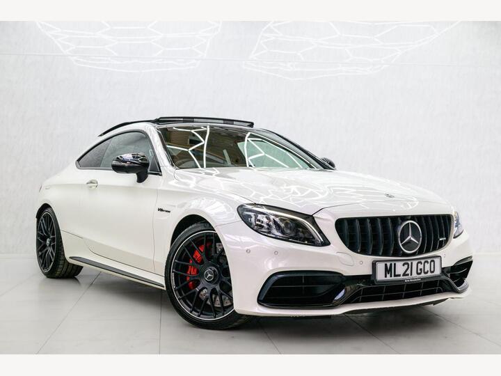 Mercedes-Benz C-CLASS 4.0 C63 V8 BiTurbo AMG S Night Edition Prem Plus (Premium Plus) SpdS MCT Euro 6 (s/s) 2dr Mercedes-Benz C-CLASS 4.0 C63 V8 BiTurbo AMG S Night Edition Prem Plus (Premium Plus) SpdS MCT Euro 6 (s/s) 2dr