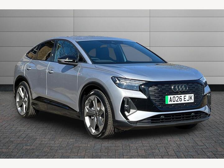 Audi Q4 E-tron 45 Black Edition Sportback Auto 5dr 82kWh Audi Q4 E-tron 45 Black Edition Sportback Auto 5dr 82kWh