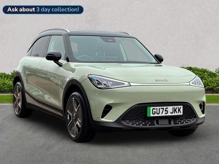 Smart HASHTAG 1 66kWh Pro+ Auto 5dr