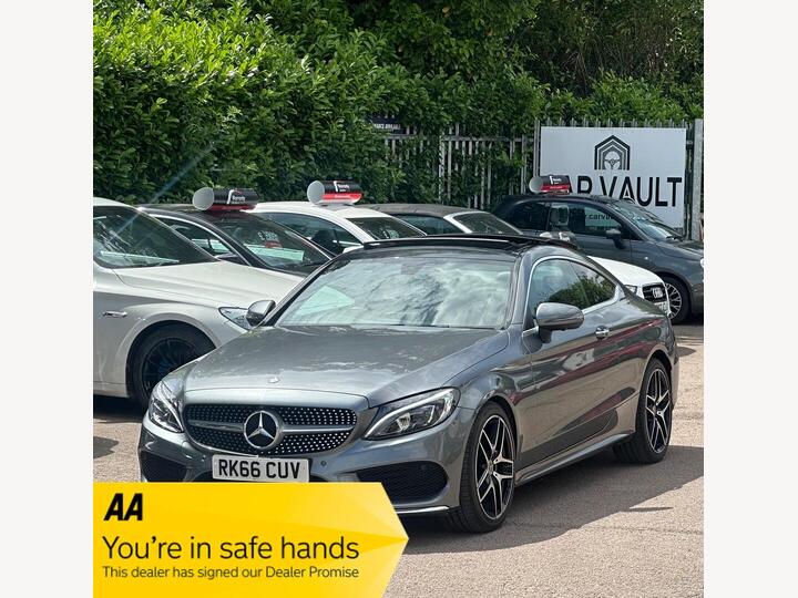 Mercedes-Benz C Class 2.1 C220d AMG Line (Premium) G-Tronic+ Euro 6 (s/s) 2dr
