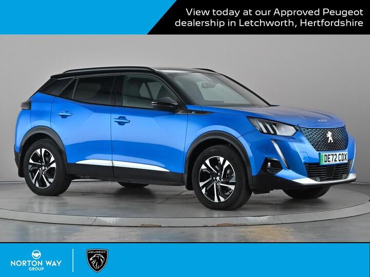Peugeot E-2008 50kWh GT Auto 5dr (7kW Charger) Peugeot E-2008 50kWh GT Auto 5dr (7kW Charger)