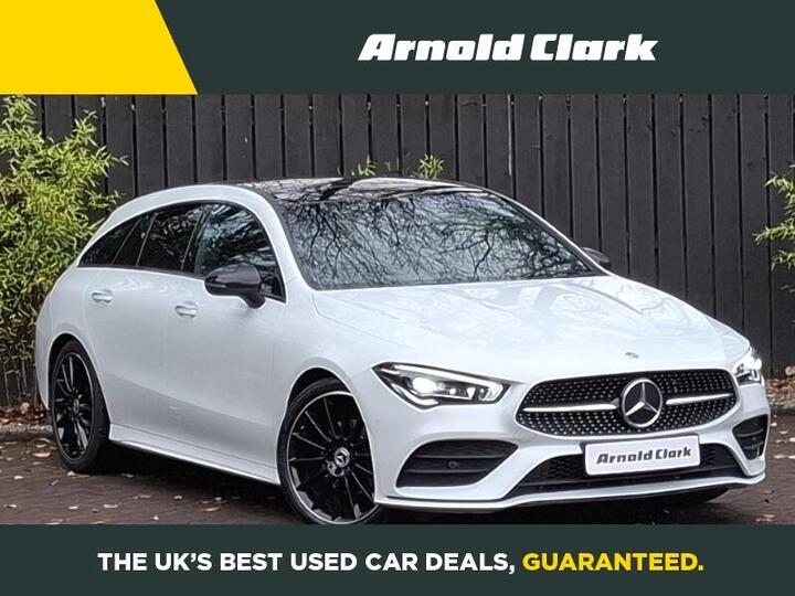 Mercedes-Benz CLA 1.3 CLA180 AMG Line Night Edition (Premium Plus) Shooting Brake 7G-DCT Euro 6 (s/s) 5dr Mercedes-Benz CLA 1.3 CLA180 AMG Line Night Edition (Premium Plus) Shooting Brake 7G-DCT Euro 6 (s/s) 5dr