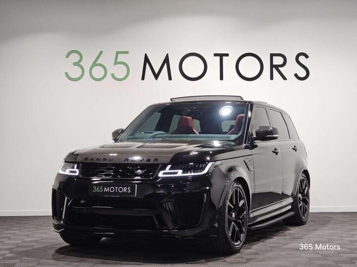 Land Rover RANGE ROVER SPORT 5.0 P575 V8 SVR Auto 4WD Euro 6 (s/s) 5dr Land Rover RANGE ROVER SPORT 5.0 P575 V8 SVR Auto 4WD Euro 6 (s/s) 5dr