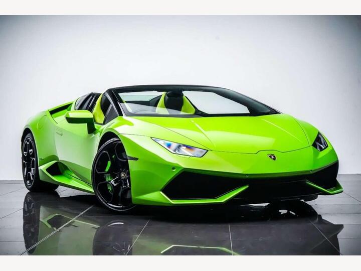 Lamborghini HURACAN 5.2 V10 LP 610-4 Spyder LDF 4WD Euro 6 (s/s) 2dr Lamborghini HURACAN 5.2 V10 LP 610-4 Spyder LDF 4WD Euro 6 (s/s) 2dr