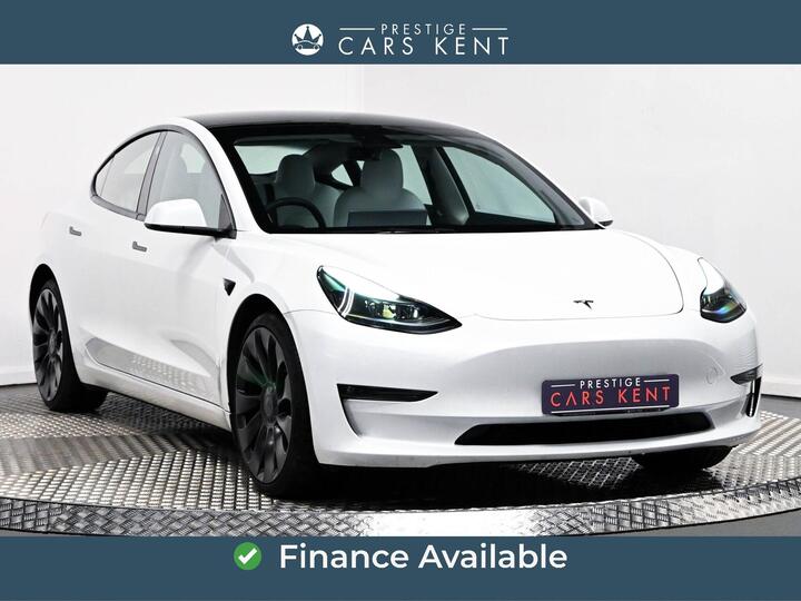 Tesla Model 3 (Dual Motor) Performance Auto 4WDE 4dr (Performance Upgrade)