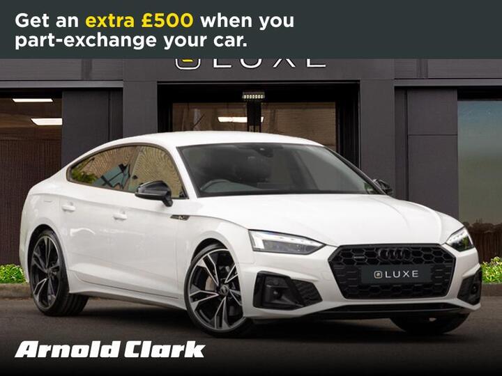 Audi A5 2.0 TFSI 45 Black Edition Sportback S Tronic Quattro Euro 6 (s/s) 5dr