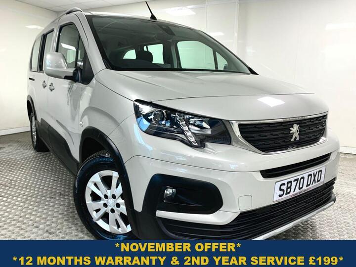 Peugeot RIFTER 1.5 BlueHDi Allure Long MPV Euro 6 (s/s) 5dr Peugeot RIFTER 1.5 BlueHDi Allure Long MPV Euro 6 (s/s) 5dr
