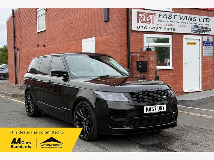 Land Rover RANGE ROVER 3.0 TD V6 Autobiography Auto 4WD Euro 6 (s/s) 5dr