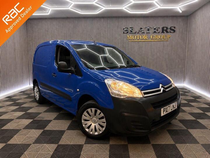 Citroen BERLINGO 1.6 BlueHDi 625 Enterprise Panel Van 5dr Diesel Manual L1 (112 G/km, 75 Bhp) RAC/WARRANTY/BREAKDOWN/RECOVERY