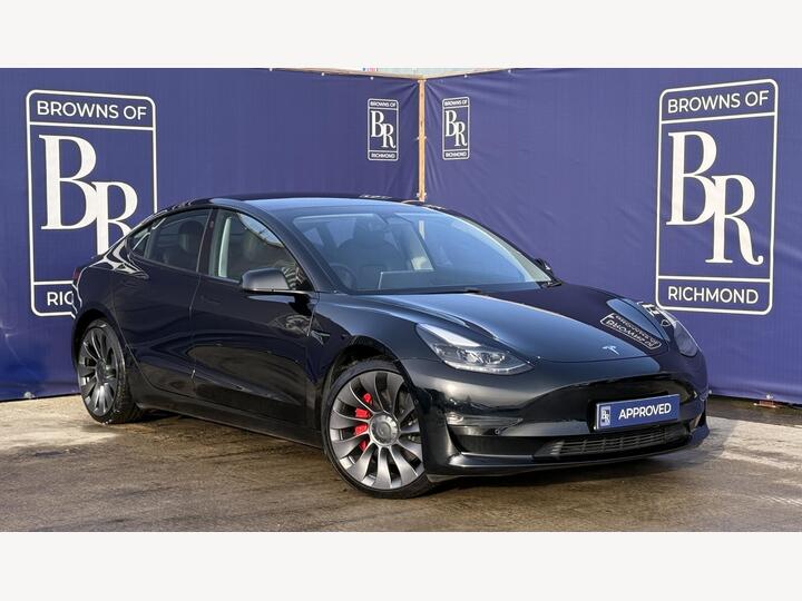 Tesla Model 3 (Dual Motor) Performance Auto 4WDE 4dr (Performance Upgrade) Tesla Model 3 (Dual Motor) Performance Auto 4WDE 4dr (Performance Upgrade)