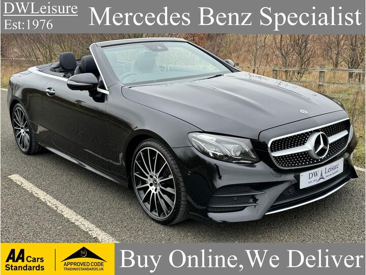 Mercedes-Benz E Class 2.0 E350 AMG Line (Premium Plus) Cabriolet G-Tronic+ Euro 6 (s/s) 2dr Mercedes-Benz E Class 2.0 E350 AMG Line (Premium Plus) Cabriolet G-Tronic+ Euro 6 (s/s) 2dr