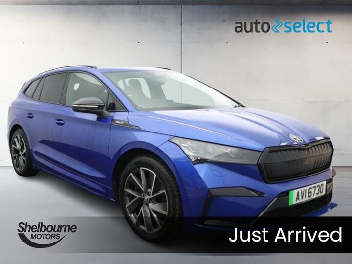 Skoda Enyaq 82kWh 85x SportLine Plus SUV 5dr Electric Au 82kWh 85x SportLine Plus Auto 4WD 5dr (DC175kW)