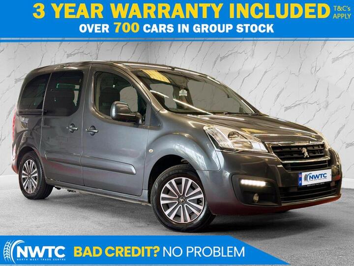 Peugeot PARTNER 1.6l 5dr Auto 100 BHP WHEELCHAIR ACCESS VEHICLE, 3 SEATS