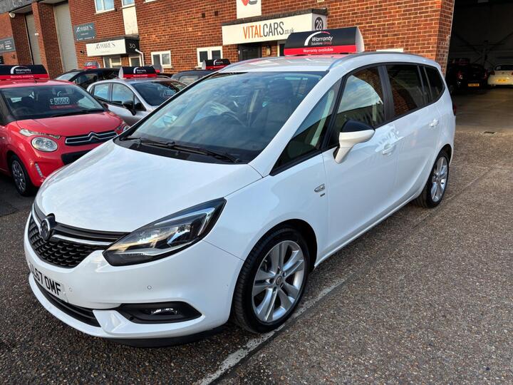 Vauxhall Zafira Tourer 1.4i Turbo SRi Nav Euro 6 5dr Vauxhall Zafira Tourer 1.4i Turbo SRi Nav Euro 6 5dr