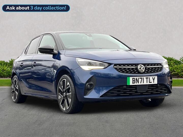 Vauxhall CORSA 50kWh Elite Nav Premium Auto 5dr (7.4Kw Charger)