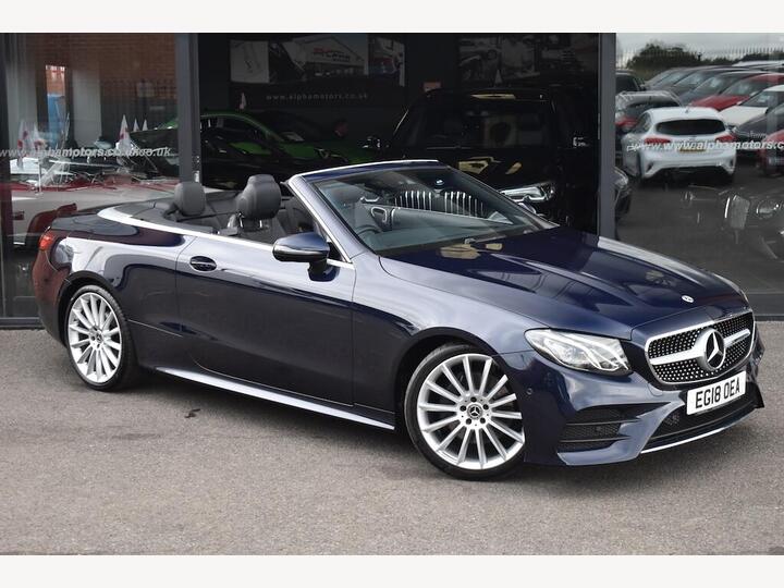 Mercedes-Benz E Class 2.0 E220d AMG Line Cabriolet G-Tronic+ Euro 6 (s/s) 2dr