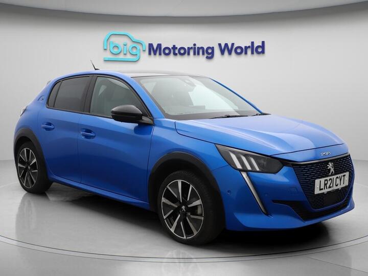 Peugeot E-208 50kWh GT Premium Auto 5dr Peugeot E-208 50kWh GT Premium Auto 5dr