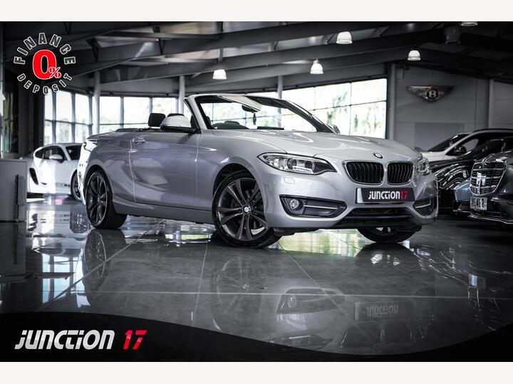 BMW 2 Series 2.0 220d Sport Euro 6 (s/s) 2dr