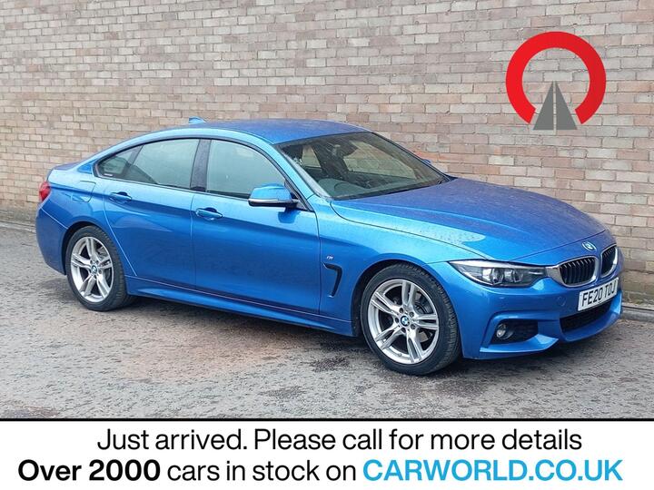 BMW 4 SERIES GRAN COUPE 2.0 420i GPF M Sport Auto Euro 6 (s/s) 5dr