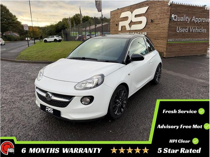Vauxhall ADAM 1.2i JAM Euro 6 3dr