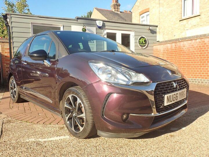 DS AUTOMOBILES DS 3 1.6 BlueHDi Elegance Euro 6 (s/s) 3dr
