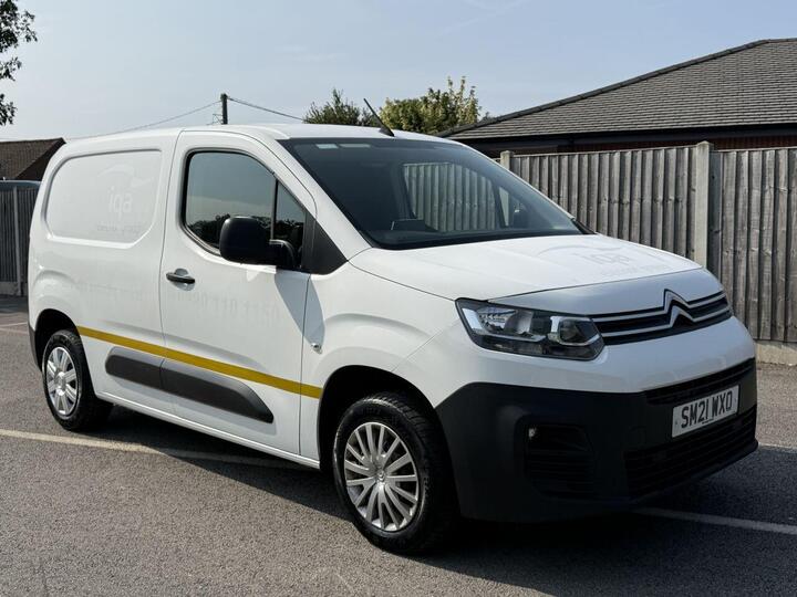 Citroen BERLINGO 1.5 BlueHDi 650 Enterprise M Panel Van 5dr Diesel Manual SWB Euro 6 (s/s) (75 Ps) REAR SENSORS,8 INCH TOUCH SCREEN