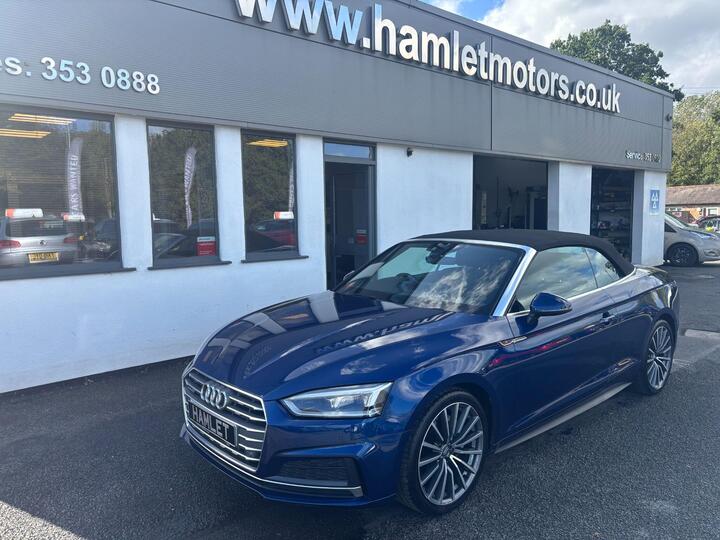 Audi A5 Cabriolet 2.0 TDI S Line S Tronic Quattro Euro 6 (s/s) 2dr